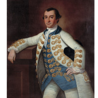 Colonel Barnard Elliott, Jr. (1740-1778), ca. 1766, by Jeremiah Theus (American, 1716-1774); oil on canvas; Bequest of Mrs. Alexina I.C. Holmes; 1930.001.0007
