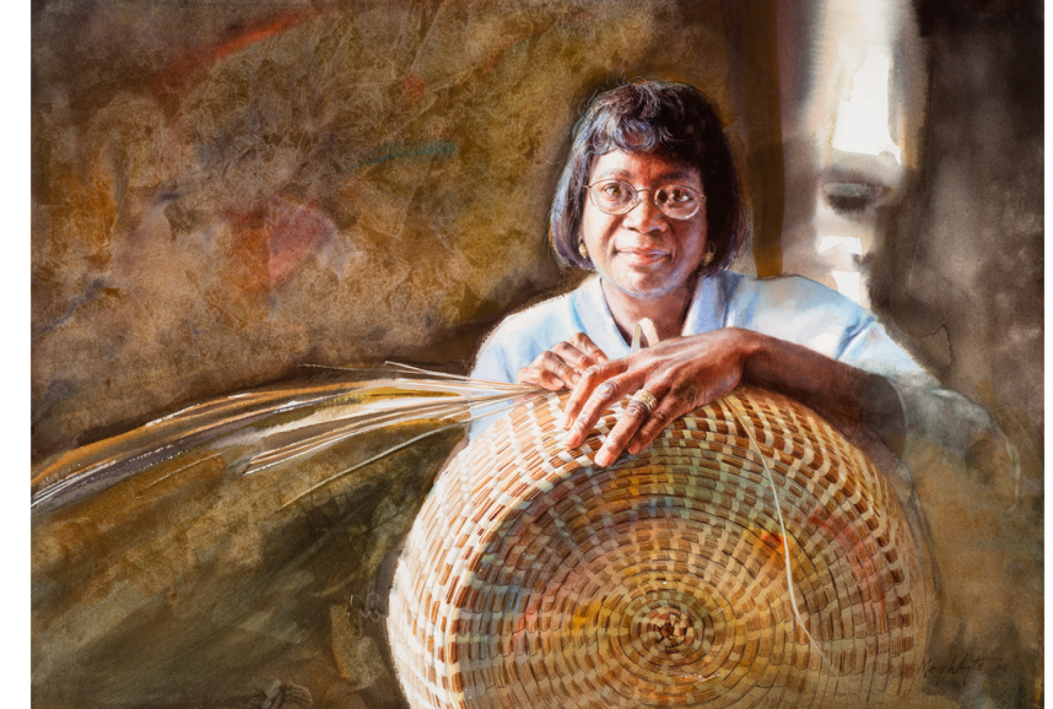 Mary Jackson, 2002, by Mary Whyte (American, b. 1953); watercolor on paper; 21 x 28 1/2 inches; Gift of Cathy and Ben Marino