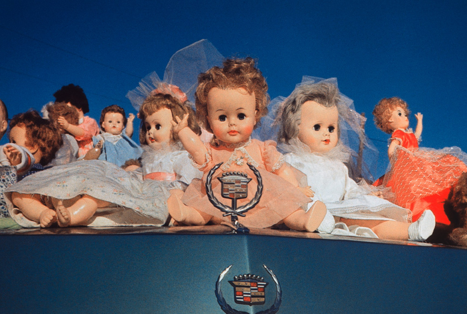 Untitled (Baby Doll Cadillac, Memphis, Tennessee) (detail), 1973, from 10.D.70.V2 Portfolio. Dye transfer print, 1996, 11 7/8 x 17 ¾ inches. © Eggleston Artistic Trust, courtesy of David Zwiner New York 