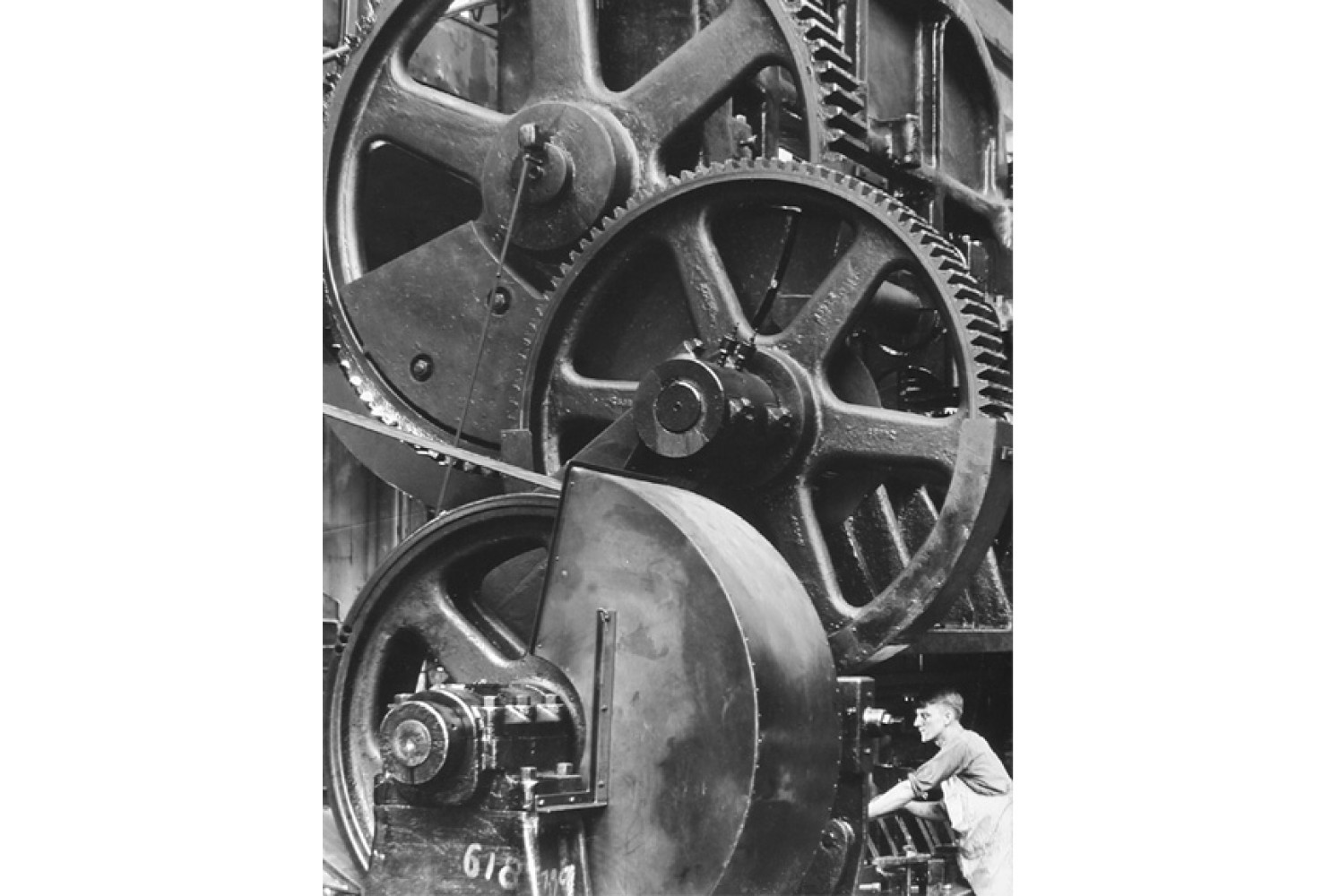 Chrysler Factory: Gear Wheels, 1929, By Margaret Bourke-White (American, 1904—1971); Gelatin silver print; Gift of Mr. Robert W. Marks; 1974.012.0163.002
