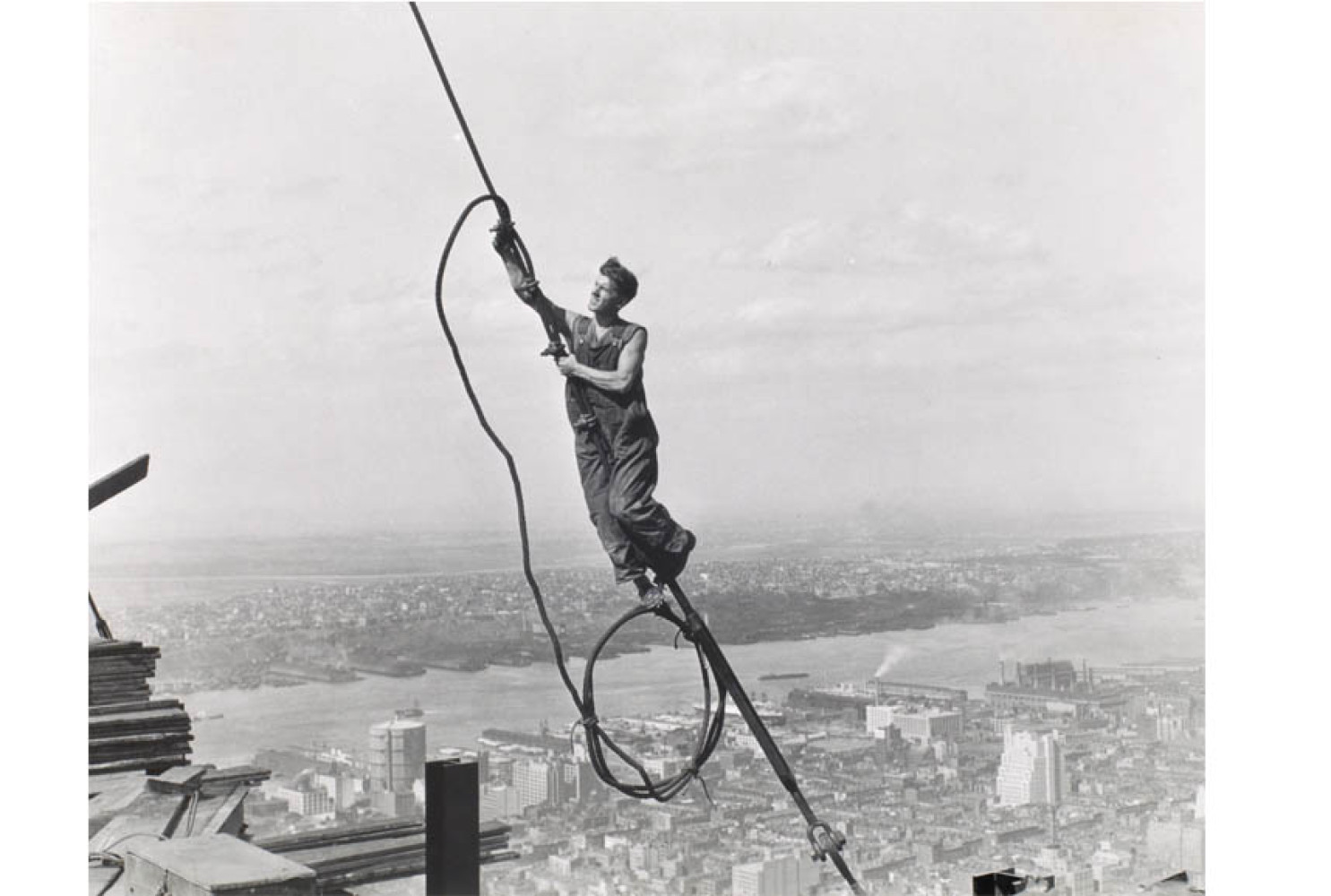 Icarus, 1931, By Lewis W. Hine (American, 1874—1940); Gelatin silver print; Gift of Mr. Robert W. Marks; 1974.012.0037

