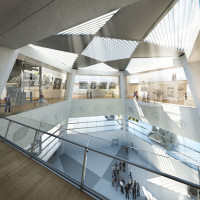Hall of Valor, National Medal of Honor Museum, courtesy of Safdie Architects