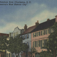 Leah Greenberg Postcard Collection (detail), College of Charleston Special Collections
