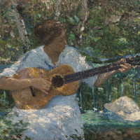 A Song of Summer, circa 1915
By Helen Maria Turner (American, 1858 - 1958); Oil on canvas; 30 1/8 x 40 1/8 inches; Framed: 38 1/2 x 48 1/2 x 3 3/8 inches; 2004.12.04; The Johnson Collection, Spartanburg, South Carolina