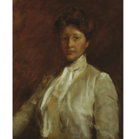 Anna Heyward Taylor (1879 - 1956), 1903, By William Merritt Chase (American, 1849—1916); Oil on canvas; 30 1/4 x 24 inches; Gift of Anna Heyward Taylor; 1937.003.0001

