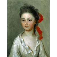 Henriette Charlotte Chastaigner (Mrs. Nathaniel Broughton, 1700-1754), 1711, by Henrietta De Beaulieu Dering Johnston (ca. 1674-1729); pastel on paper; 11 3/4 x 9 inches; Gift of Victor Morawetz; 1938.020.0004
