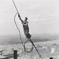 Icarus, 1931, By Lewis W. Hine (American, 1874—1940); Gelatin silver print; Gift of Mr. Robert W. Marks; 1974.012.0037
