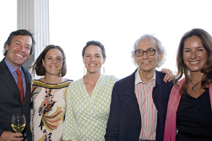 Kevin Mauney, Helen Pratt-Thomas, Lucile Cogswell, Christo, and Michelle Mauney