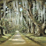 Avenue at the Oaks, Goose Creek, ca. 1953, by Elizabeth O’Neill Verner (American, 1883 – 1979)
