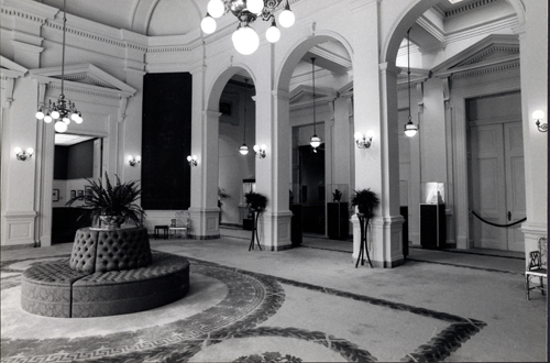 A view of the Rotunda gallery ca. 1976.