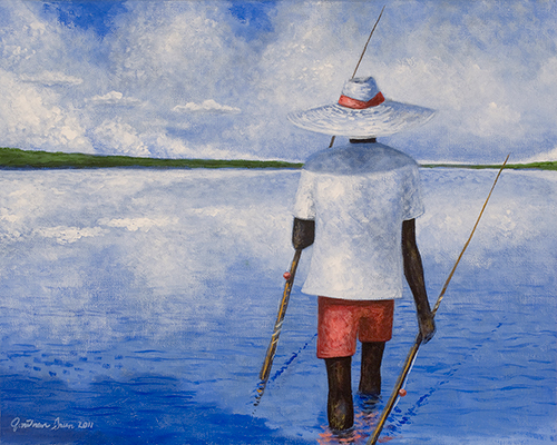 Fishing Spot, 2011, by Jonathan Green 