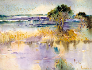 A Lagoon by the Sea, from the series A Carolina Rice Plantation of the Fifties