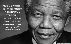 Nelson Mandela Education quote