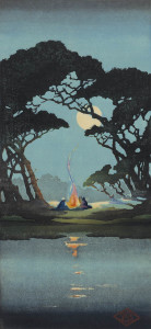 Moonlight on the Cooper River, ca. 1919, by Alice Ravenel Huger Smith