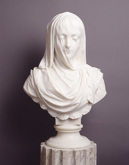 Veiled Lady, 1882, by Pietro Rossi