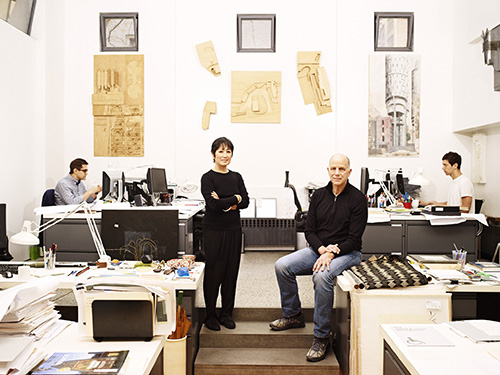 Williams and Tsien in the New York Studio