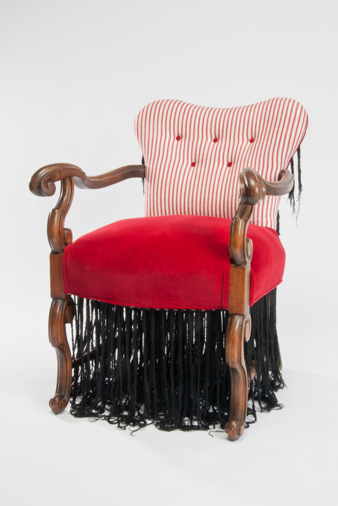 Cornrow Chair by Sonya Clark