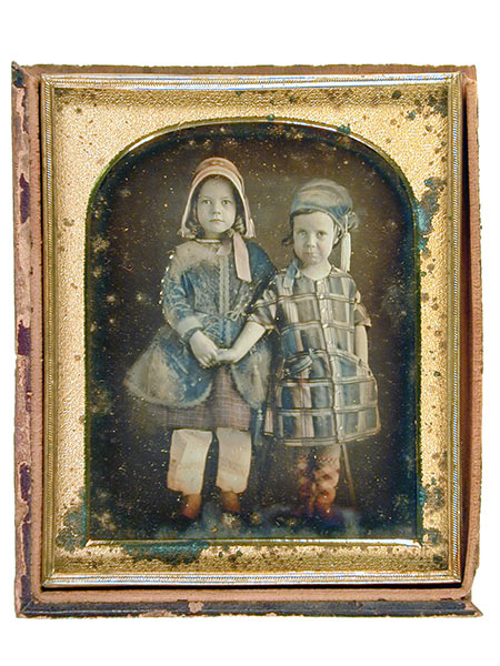 Unknown (two young children), by unknown artist