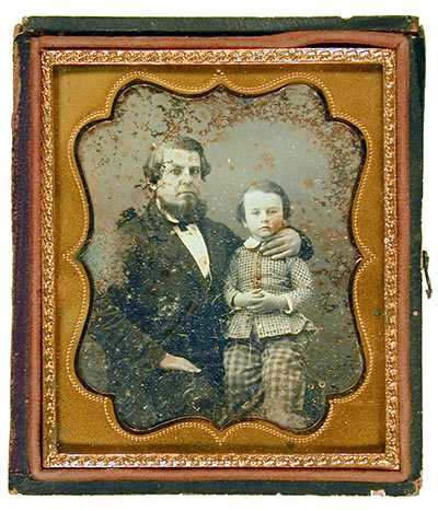 John Blake Washington and His Eldest Son, William Washington, by unknown artist