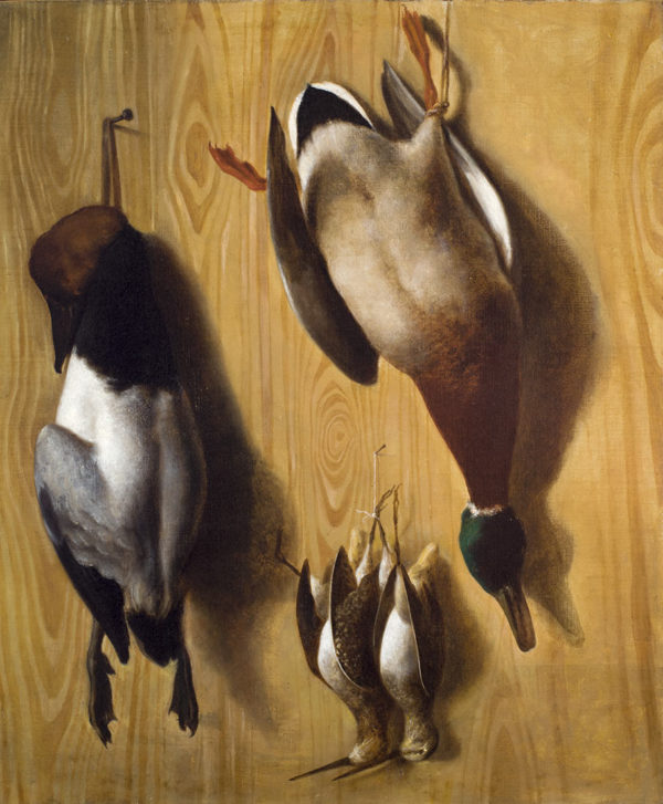 Still Life (Ducks and Snipe), ca. 1840, by Charles Fraser