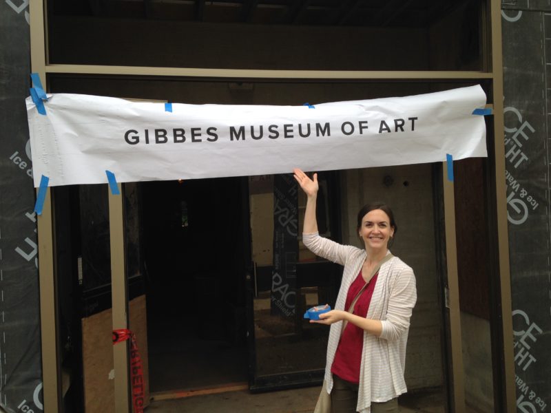 Prior to the re-opening of the Museum, Erin had the opportunity to create all-new Museum signage.