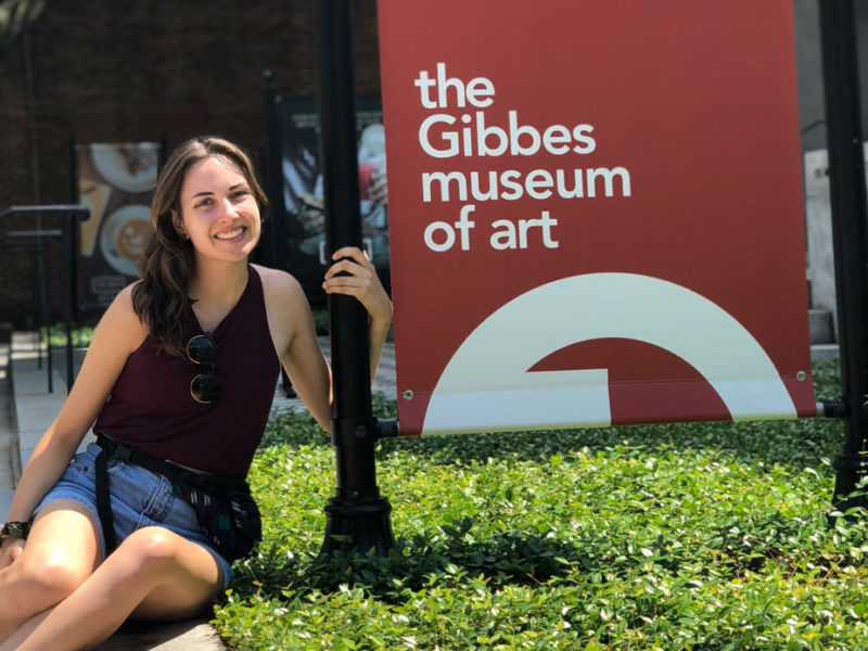 After completing her undergraduate degree in Archaeology with a minor in History at the University of Virginia, Hannah Hicks joined the Gibbes for a summer as the Collections & Curatorial Research Intern.
