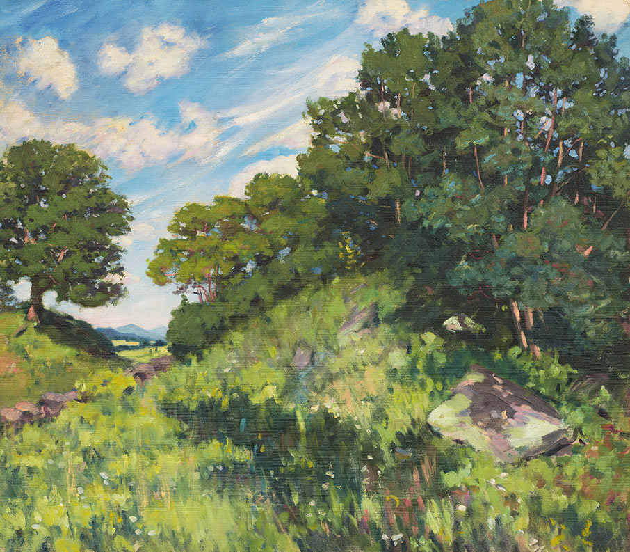 Summer Landscape, ca. 1909, by Kate Freeman Clark