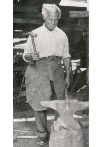 Peter Simmons, Charleston, South Carolina, ca. 1920. Charleston Blacksmith: The Work of Philip Simmons, Philip Simmons Foundation.
